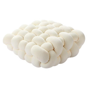Le plus récent oreiller de tresse créative <span class=keywords><strong>coussin</strong></span> doux chambre <span class=keywords><strong>coussin</strong></span> carré noeud <span class=keywords><strong>boule</strong></span> jeter oreiller - Product Image 5