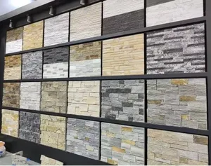 Giá bán buôn xếp chồng lên nhau đá Veneer mây tự nhiên màu xám Slate tấm Ốp cho tường trang trí - Product Image 6