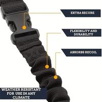 Sangle Tactique Monopoint Américaine Kongbo pour Chasse en Extérieur, Accroche-Fusil en Nylon