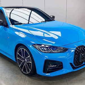 Vinilo Adhesivo para Automóviles de PVC PET Azul Crema con Garantía Personalizada de 3 Años, 1.52*16M, Resistente a los Rayos UV y a los Arañazos - Product Image 1