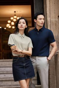 Kháng khuẩn, chống nhăn, Trọng lượng nhẹ, thoáng khí, cao cấp tùy chỉnh màu sắc tinh khiết polo Áo sơ mi - Product Image 4