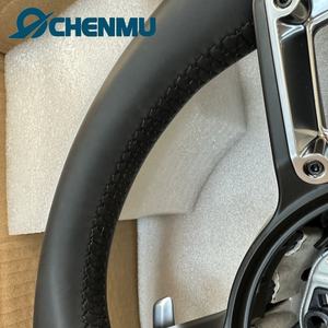 พวงมาลัยหนังแท้ราคาโรงงานสำหรับรถปอร์เช่ มอแลน แพนาเมร่า คาเยนน์ 911 718 991 พวงมาลัยแบบกำหนดเอง - Product Image 5