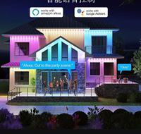 Luces Solares Impermeables IP68 AC/DC para Navidad, Luces Decorativas para el Hogar RGB RGBW RGBWWIC LED Pixel Point, Luces Permanentes para Exteriores