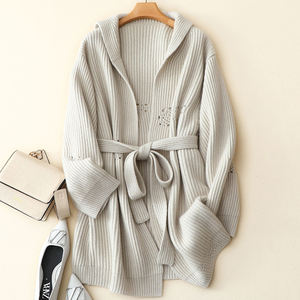 Factory Prijs Nieuwste Lange Ontwerp Losse Kasjmier Kledingstukken - Product Image 5