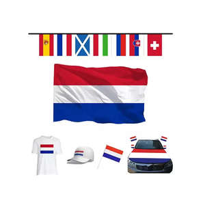 2026 аксессуары для спортивных мероприятий, Заказные товары для болельщиков страны, приветствия, флаг в нидерландском стиле для футбольных фанатов - Product Image 1
