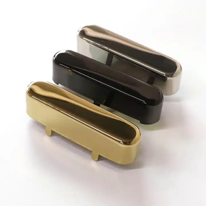 Copertura Nera Personalizzata per Pickup di Chitarra Stile Chiuso in Ottone per Pickup del Manico TL - Product Image 5