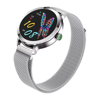 Montre connectée Bluetooth NX7 pour filles, écran AMOLED, étanche IP68, tracker de fitness, Relojes Inteligentes De Moda Mujer