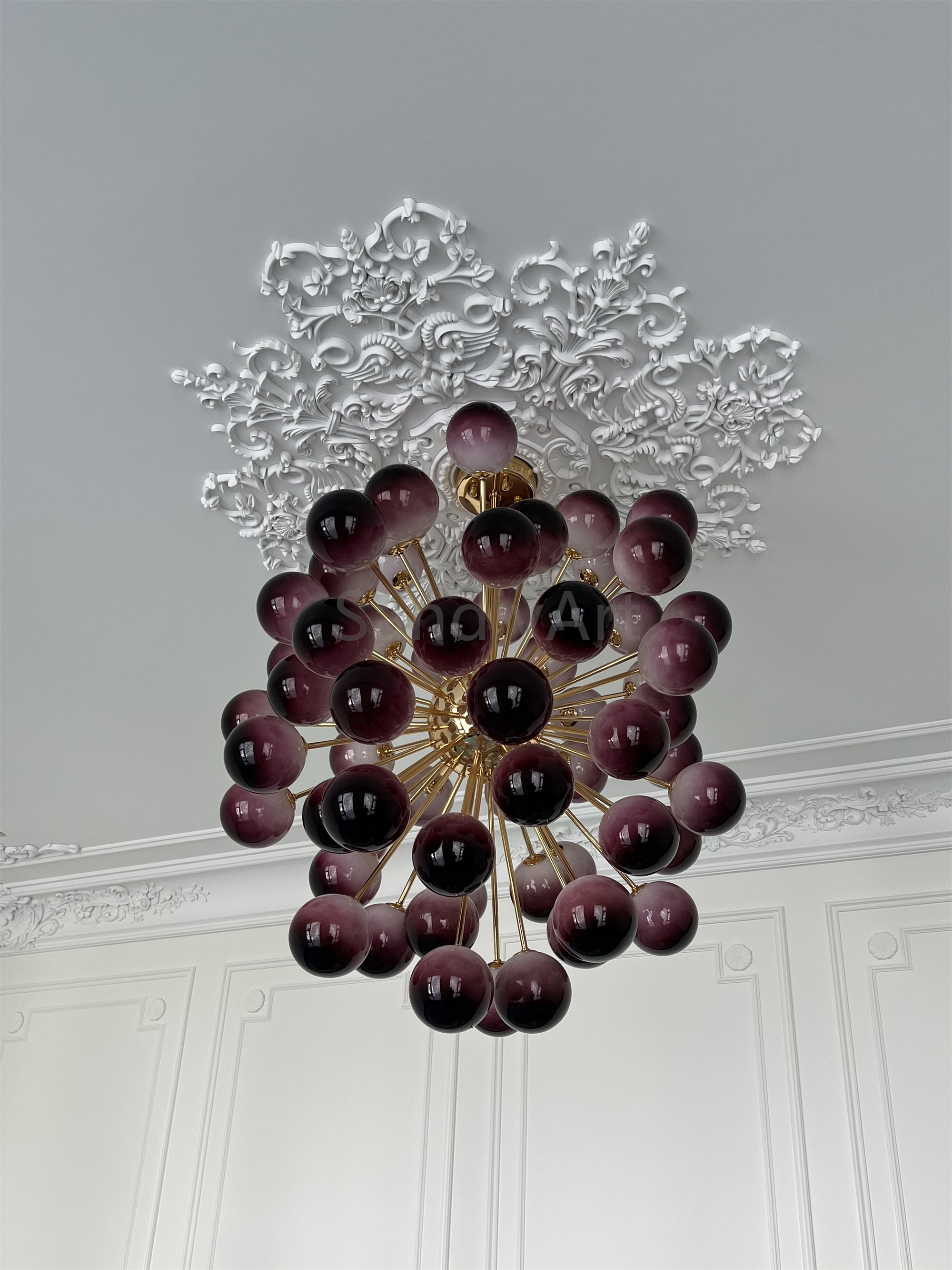 Purple-H80*D80cm