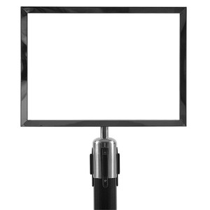 Fabricante A3 A4 clásico poste cinturón retráctil <span class=keywords><strong>barrera</strong></span> muestra de <span class=keywords><strong>Marco</strong></span> - Product Image 4