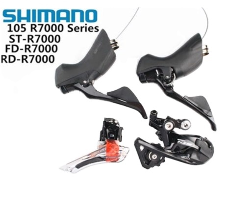 SHIMANO R7000 указано 105 R7000 переключения передач Дорожный велосипед передний переключатель + задний переключатель + переключения Обновление от 5800