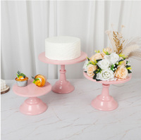 Support à gâteau en métal de style européen, plateau à dessert sur pied, fournitures pour salon de thé, mariage et anniversaire