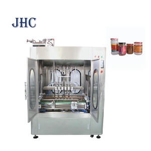 Ligne de production de machines de remplissage automatique de fûts de produits chimiques, de sauce chili et de liquides visqueux - Product Image 1