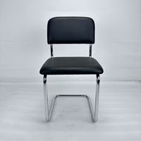Vente en gros de chaise de bureau de conférence au design moderne chaise de café à nœud en métal