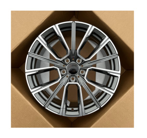 Ruedas forjadas de aleación de aluminio Semi mate negro en stock Rueda delantera 8JX18 Rueda trasera 8.5JX18 5*112 para <span class=keywords><strong>BMW</strong></span> G26 <span class=keywords><strong>I4</strong></span> - Product Image 1