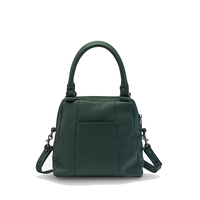 Sac fourre-tout décontracté pour femme en cuir véritable et polyester, avec logo personnalisé de haute qualité, protection RFID et fermeture éclair, modèle Mount Yanzhi