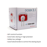 Jebao Jecod 3.1 DC 12V Dernier contrôle WiFi Pompe de dosage d'aquarium d'eau salée à poignée automatique pour aquarium de récifs coralliens marins