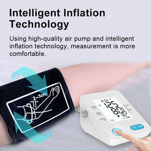 휴대용 자동 디지털 혈압계 혈압계 BP 모니터 혈압 전자 혈압기 - Product Image 5