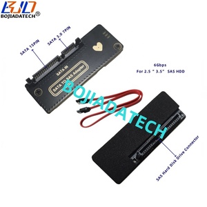 工厂批发SATA 3.0 22针15 + 7针端口至SAS 29针母硬盘适配器卡6Gbps，适用于2.5 “3.5” SAS硬盘 - Product Image 1