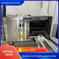 Nouvelle machine commerciale entièrement automatique en acier inoxydable pour la formation de pains vapeur à rouleaux, garantie de 3 mois, sans alimentation électrique
