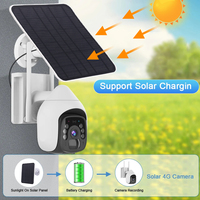 Chargeur de caméra micro USB portable étanche pour panneau solaire 10W avec interface micro USB pour caméra de sécurité et lumières