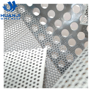 Facade Decorative Sheet Galvanized Perforated Metal For <b>Door</b> <b>Screen</b> <b>Mesh</b> - Product Image 4