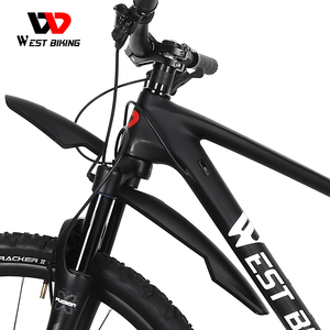 WEST BIKING Nuevo Guardabarros Delantero para Bicicleta de 26'', 27.5'' y 29'', Guardabarros de Plástico para Bicicleta de Nieve - Product Image 3