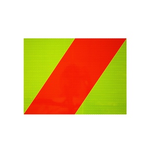 New Arrival Cheap Price Customized Manufacturer Reflective <b>Stickers</b> Rear Marking Plate <b>Sticker</b> - Product Image 3