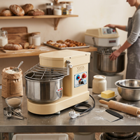 Robot pâtissier électrique 7L 2KG avec bol mélangeur pour la pâte et les aliments, idéal pour la maison et la boulangerie domestique