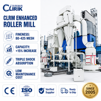 Moulin à rouleaux Raymond CLRM amélioré 2026 pour ligne de production de poudre de pierre 80-425 mesh, capacité améliorée de 15 %