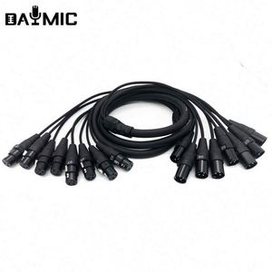 ขายสายเคเบิล XLR แบบ Snake Cable ขนาด 8 10 12 16 24 32 ช่อง ความยาว 10 20 30 50 100 เมตร สำหรับส่งสัญญาณเสียงบนเวที พร้อมระบบจัดการสายเคเบิล - Product Image 5