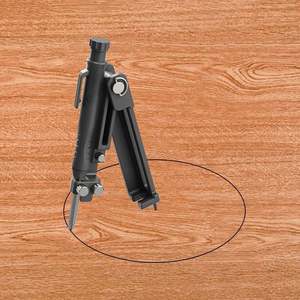 4 in 1 Measuring Scribing Tool Profile Woodworking Outlines Circles Contour Gauge <b>Pencil</b> Foldable <b>Carpent</b> Wood <b>Pencil</b> - Product Image 3