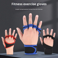 Gants de sport demi-doigts les moins chers, différentes couleurs, légers, fonctionnels, pour femmes et hommes