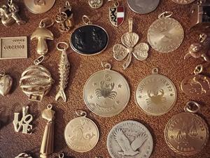 सिक्का डिय धातु चांदी के गहने सोने की प्लेटेड कस्टम डिजाइनर स्टेनलेस स्टील फाइन फैशन पेंडेंट और गहने बनाने के लिए आकर्षण - Product Image 6