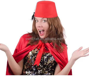 หมวกเบลล์ฮอปโมร็อกโก HLC ODM พร้อมพู่ห้อย หมวก<span class=keywords><strong>สำหรับ</strong></span>งานปาร์ตี้และงานเฉลิมฉลอง หมวกเฟซสีแดงแบบอาหรับ หมวกตุรกี <span class=keywords><strong>สำหรับ</strong></span>คอสเพลย์ ตกแต่ง และเป็นอุปกรณ์ประกอบฉาก - Product Image 5