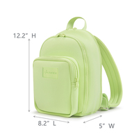 Sac à dos scolaire pour fille personnalisé, de haute qualité, tendance, imperméable, en néoprène, réutilisable, pour femme