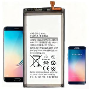 Batterie de remplacement rechargeable pour Samsung S10 SM-G9730, modèle EB-BG973ABU, 3300 mAh, double protection IC, pour téléphone portable (en stock) - Product Image 4