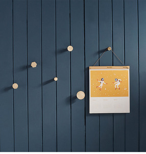 Becora kim loại đồng thau treo tường móc áo móc quần áo hat gấp khăn đường sắt sang trọng tường móc trang trí nội thất - Product Image 4