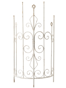 Support de plante grimpante en fer courbé de style pastoral <span class=keywords><strong>Monet</strong></span> Garden de Homechoice, petit et moyen, vintage, support de fleurs, clôture solide - Product Image 5