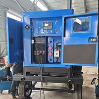 Groupe électrogène de soudage MIG MMA 50/60HZ Triphasé Weichai 100Kw Diesel 4 postes 500A 1000A