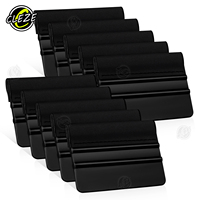 CLEZE Kit de 3 Raclettes en Feutre Double Couche Haute Performance Résistantes à l'Abrasion pour Film de Protection Automobile et Teinte de Vitres