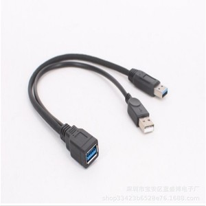 Cable de extensión Usb3.0 con orificio para tornillo de 90 grados, adaptador de enchufe de ángulo fijo para dispositivos periféricos de computadora - Product Image 4