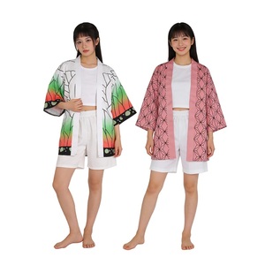 ชุดคอสเพลย์อนิเมะดาบพิฆาตอสูร เสื้อคลุมสำหรับผู้ใหญ่ แบบยูนิเซ็กซ์  ทันจิโร่ คามาโดะ เนซึโกะ เซ็นอิทสึ ชิโนบุ ชุดกิโมโน สำหรับงานปาร์ตี้ฮาโลวีน - Product Image 3
