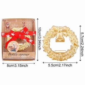 Abrebotellas con Forma de Muñeco de Nieve, Tren, Árbol y Copo de Nieve para Navidad, Regalo de Boda, Fiesta Temática de Invierno - Product Image 1