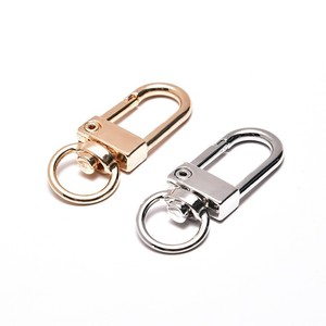 Mousqueton porte-clés en alliage de zinc pour vêtements, sacs, clés – Taille 3 minutes - Product Image 1
