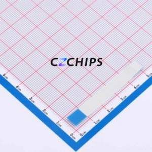 JS05B-12P-050-4-8 FFC Cable (Flexible Flat Cable) P=0.5mm Connector 12P 0.5mm 0.3mm Reverse - Product Image 2