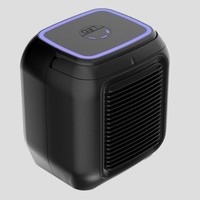 Ventilateur de climatisation portable multifonction tendance avec réservoir d'eau et lumière d'ambiance colorée pour l'extérieur
