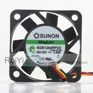 Original Sunon 5V 24V 48V DC12V 1,0 W AC EC 4010 40X40X10MM 4CM Maglev chasis convertidor de potencia 2 cables <span class=keywords><strong>KDE1204PFV2</strong></span>(AF) ventilador de refrigeración - Product Image 2