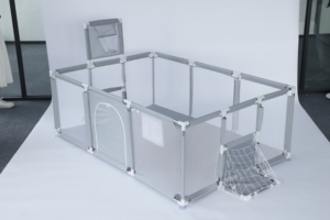 Recinto per Bambini da Interno/Esterno, Area <span class=keywords><strong>Giochi</strong></span> Sicura per Bambini, Recinzione Rettangolare per <span class=keywords><strong>Giochi</strong></span> - Product Image 5