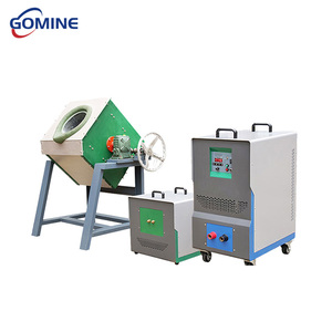 Horno <span class=keywords><strong>de</strong></span> fusión <span class=keywords><strong>de</strong></span> inducción eléctrica <span class=keywords><strong>de</strong></span> platino dorado al vacío con crisol - Product Image 4