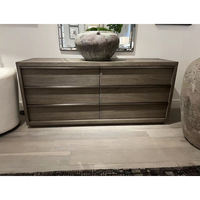 Armoire d'angle Commode en gros pour chambre à coucher Meubles en chêne Tiroir de rangement Ensemble de commodes blanches pour le salon